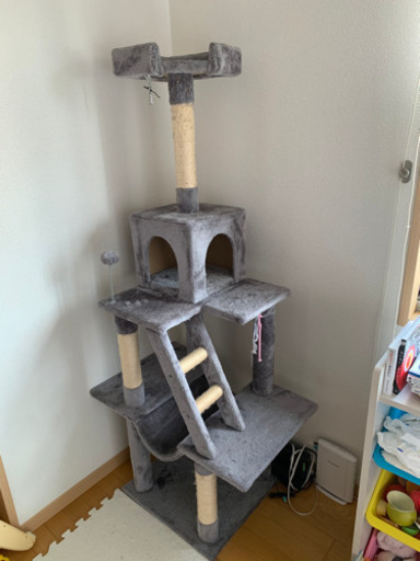 【ほぼ無傷】キャットタワーお譲りします