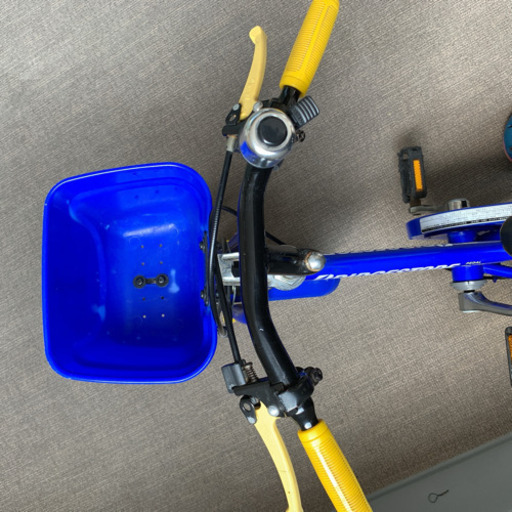 自転車　子供　ブリヂストン　12インチ　トイランド　補助輪付き　アシストバー　
