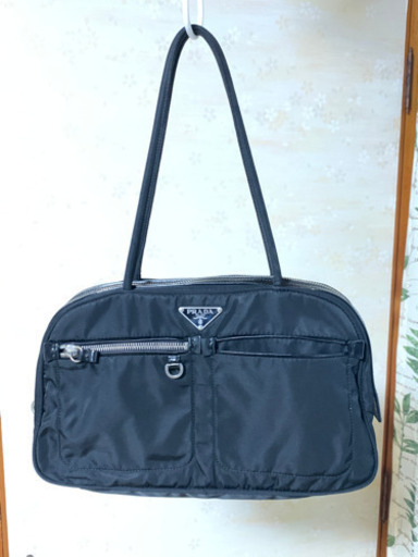 PRADA ブラック ハンドバッグ 美品
