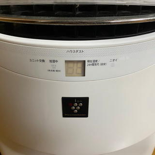 【譲ります】プラズマクラスター空気清浄機　2011年製　Panasonicの画像