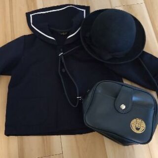 曽野幼稚園 制服、帽子M、鞄
