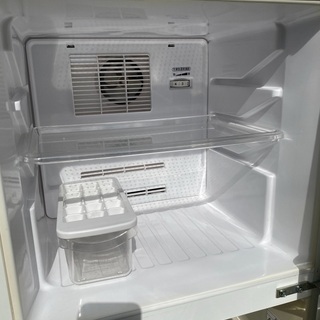 【動作保証有 送料無料】 稀少 深澤直人 デザイン家電 無印良品 MUJI バーハンドル 2ドア冷蔵庫 M-R14D 137L ホワイト 品川区 直接引き取り1000円引きの画像
