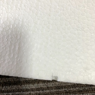 発泡スチロール　85×75　２枚の画像