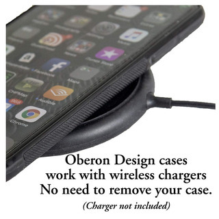 iPhoneケース　iPhone 7 本革（青、蝶）の画像