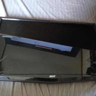 【再値下げ】24インチ フルHD ワイド液晶モニター スタンド未...