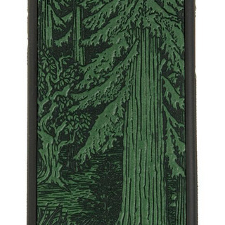 iPhoneケース　iPhone 7 本革（緑、森）