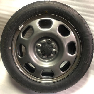 165/60R15 2020年製新品タイヤ　スズキ純正ホイール　軽バンリフトアップ車等に