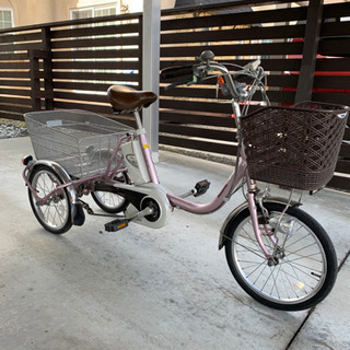 パナソニック　かろやかライフEB　電動アシスト三輪自転車