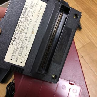 ジャンク品 ファミコン ディスクシステム本体のみの画像