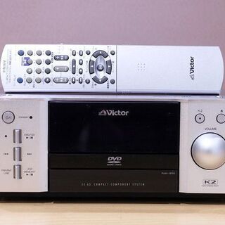 【苫小牧バナナ】Victor/ビクター CA-EXA3 DVDコンパクトコンポシステム リモコン付き 本体ユニット 動作品♪ コンパクトコンポーネントDVDシステムEX-A3製品情報 | JVC