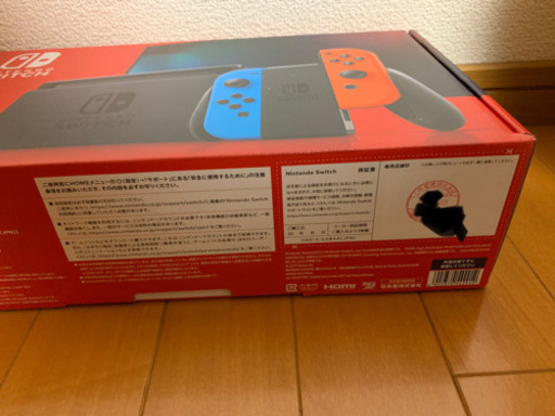 【手渡し】ニンテンドーswitch ネオンカラー　新品未使用　保証印あり