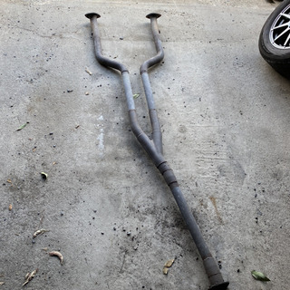 200系クラウン 純正加工中間ストレートマフラー