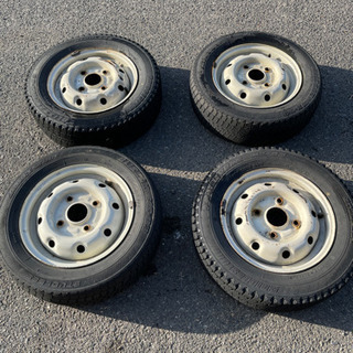 軽自動車用　ホイール　鉄　PCD 114.3 145/70R12