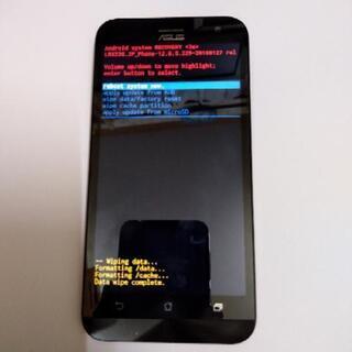 【中古】zenfone 2 laser 初期化済