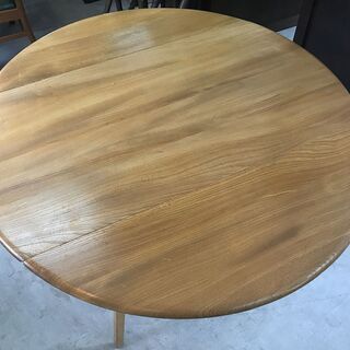 ■ioy0511■ERCOL/アーコール■バタフライテーブル■ダイニングテーブル/楕円/円卓/食卓/ENGLAND/イギリス■の画像