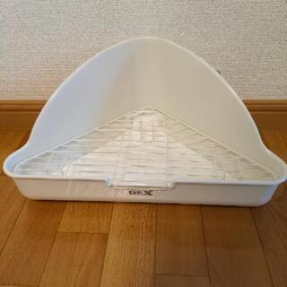 GEX 三角ラビレット 消臭セット ミルキーホワイト うさぎ、小...