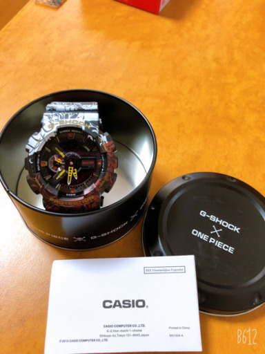 希少本物。ワンピース　G-SHOCK 2020 美品