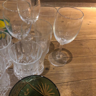 ワイン、シャンパングラス他の画像