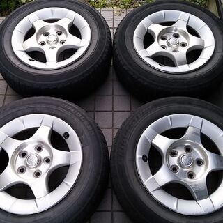 エスティマハイブリッド(AHR10W)の純正ホイール(15インチ...