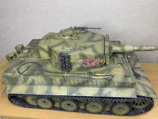 1/16 タイガー　戦車　完成品