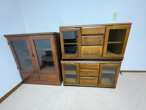 最終値下げラック　棚　3点セット　※バラ売りも可能　karimoku