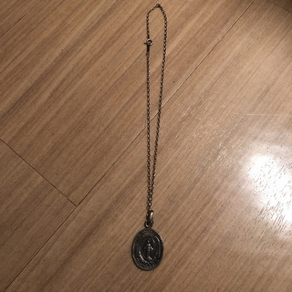 シルバーネックレス　PBD COIN MARIA