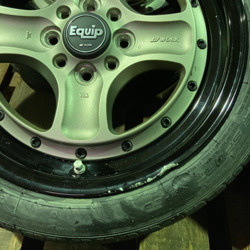 WORK Equip 40 15インチ 6j +40 4本