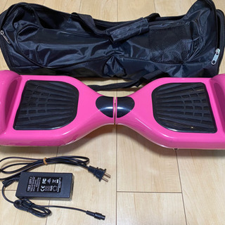 使用回数少]セグウェイ バランススクーター ピンクカラー