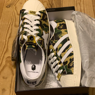 BAPE adidas SUPERSTAR 28.0cm