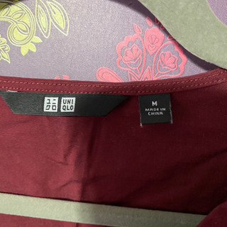 100円！　UNIQLO ブラウス2着　Mサイズ　ユニクロ　ZARA H&M GU IENA バルーンスリーブの画像