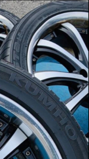 WORKホイールタイヤ！19インチホイール　４本セット　ミニバンセダンクラウンアルファードヴェルファイアフーガオデッセイエスティマ　9.5JJ+45 8.5JJ+40