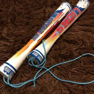 埼玉西武ライオンズ応援メガホン(破損あり)