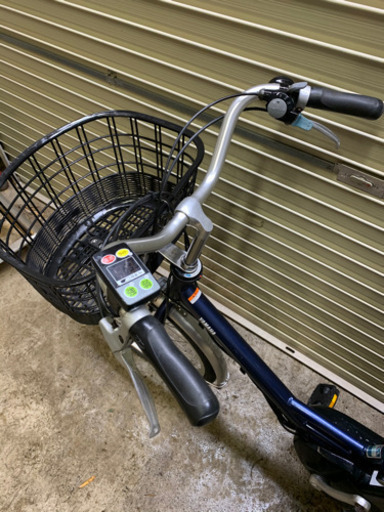 YAMAHA PAS SION ネイビー　2015年モデル8.7AH 新基準　電動アシスト自転車