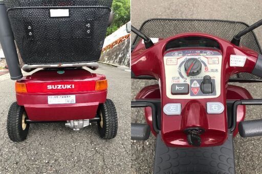 ☆彡S⑭ スズキ・セニアカー!!バッテリー新品!!電動車いす・車椅子・シニアカー！極上!!!絶対お得!格安です!免許不要!税金不要!歩
