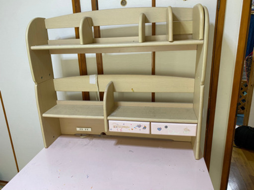 学習机　椅子なし