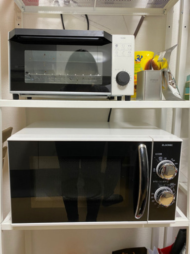 オーブントースター　電子レンジ　セット