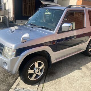 三菱ミツビシ パジェロミニ最終型 平成24年 ファイナルアニバーサリー 車検なしナンバーなし  4WD ターボチャージャーインタークーラーの画像