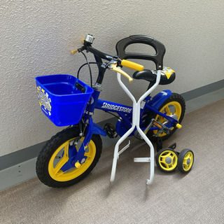【交渉中】自転車　子供　ブリヂストン　12インチ　トイランド　補...