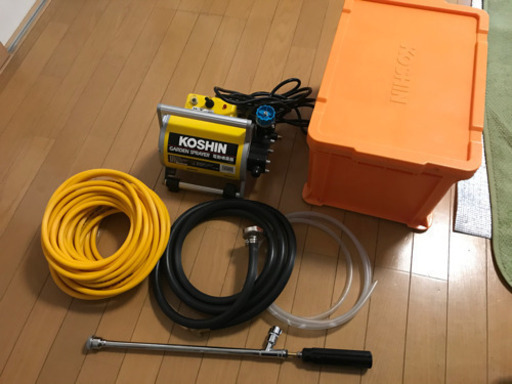 値下げしました。工進　電動噴霧器　ガーデンスプレイヤー　出品期間今月迄