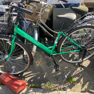 綺麗な自転車の画像