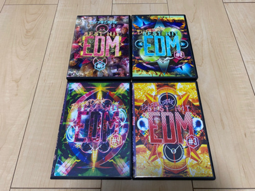BEST HIT EDM DVD #1〜4