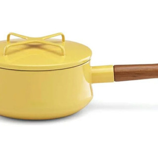 【希少色】DANSK 片手鍋 18センチ　マスタードイエロー ダンスク