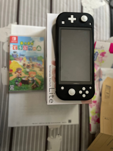 中古switch lite あつ森セット　保証期間内