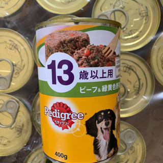 値下げしました！　ドッグフード　22缶　ペディグリー シニア犬 ...