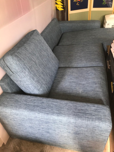 3人掛けソファー 当時定価7.5万円 ソファー 家族団欒用に