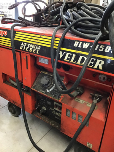 【中古】denyo ディーゼルウェルダー BLW-150SS