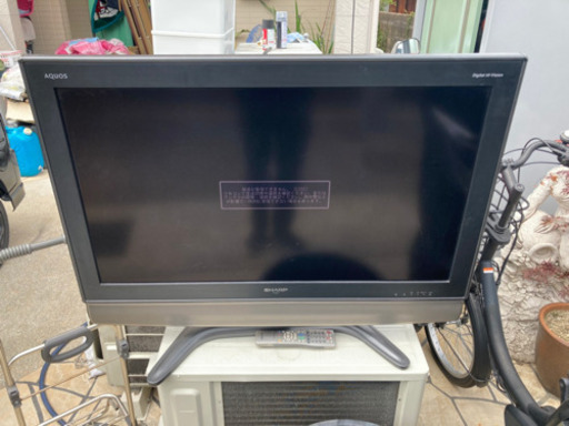 液晶テレビ　シャープSHARP AQUOSアクオス　LC-37GS10 リモコン付