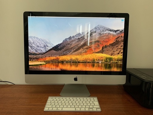 美品!!!  iMac Late2009 画面27インチ!!             メモリ12GB HDD2TB 動作良好!!!