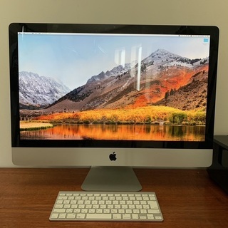 美品!!!  iMac Late2009 画面27インチ!!             メモリ12GB HDD2TB 動作良好!!!