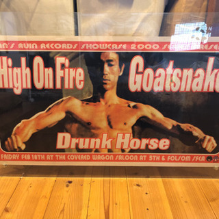 ハイ・オン・ファイア　ポスター　high on fire goa...